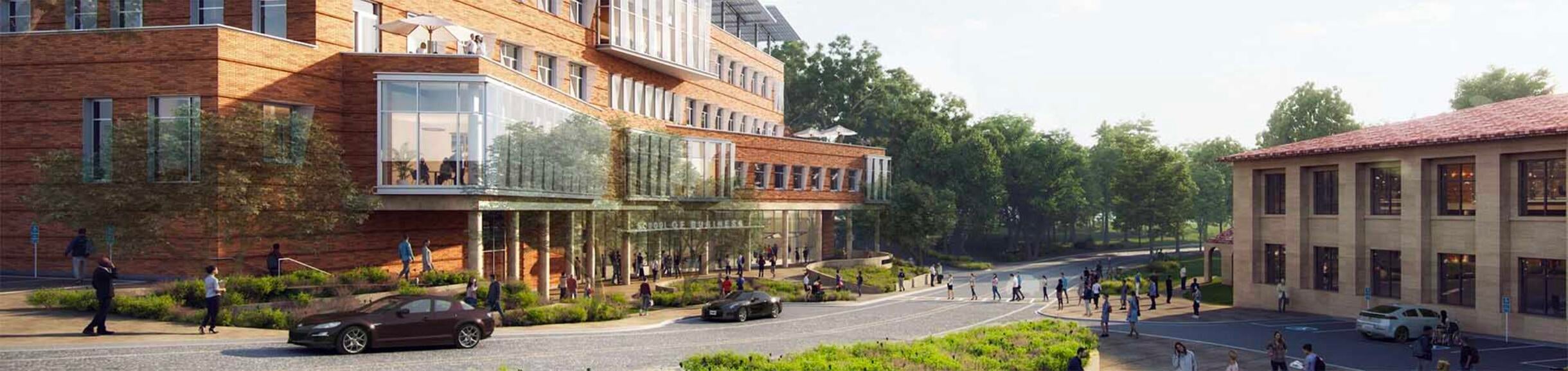 New Business Building rendering