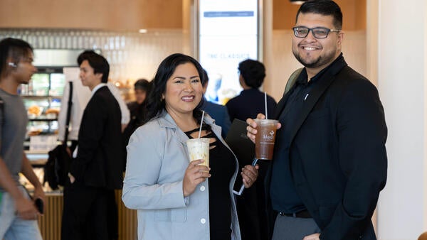 New Business Building Biz Cafe