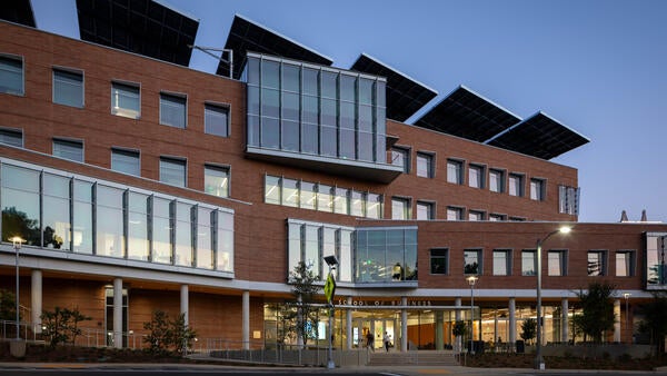 New Business Building Front Exterior