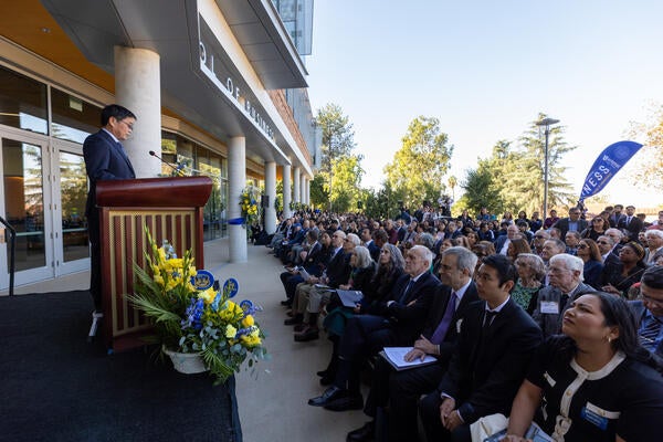 Dean Yunzeng Wang Speech