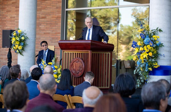 Chancellor Wilcox Ribbon Cutting Speech