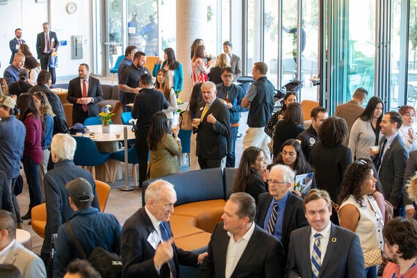 New Business Building Lobby