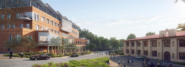 SSB Triangle Park, New Building Exterior | UCR Business Building