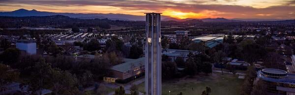 UCR hyperlapse sunset