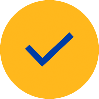 Gold PNG checkmark