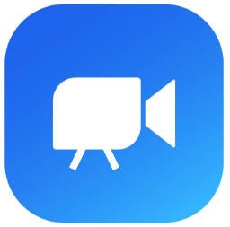 Live Feed icon blue