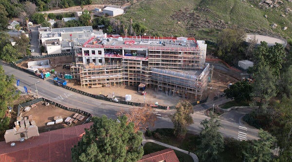 New Building Aerial View