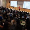Lecture in the New School of Business Auditorium